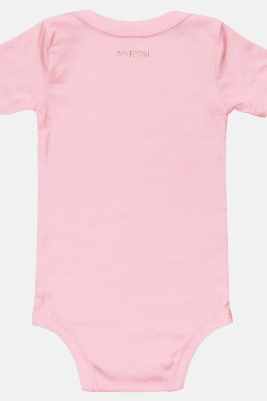 Baby short sleeve Pink one piece - IVORYNN