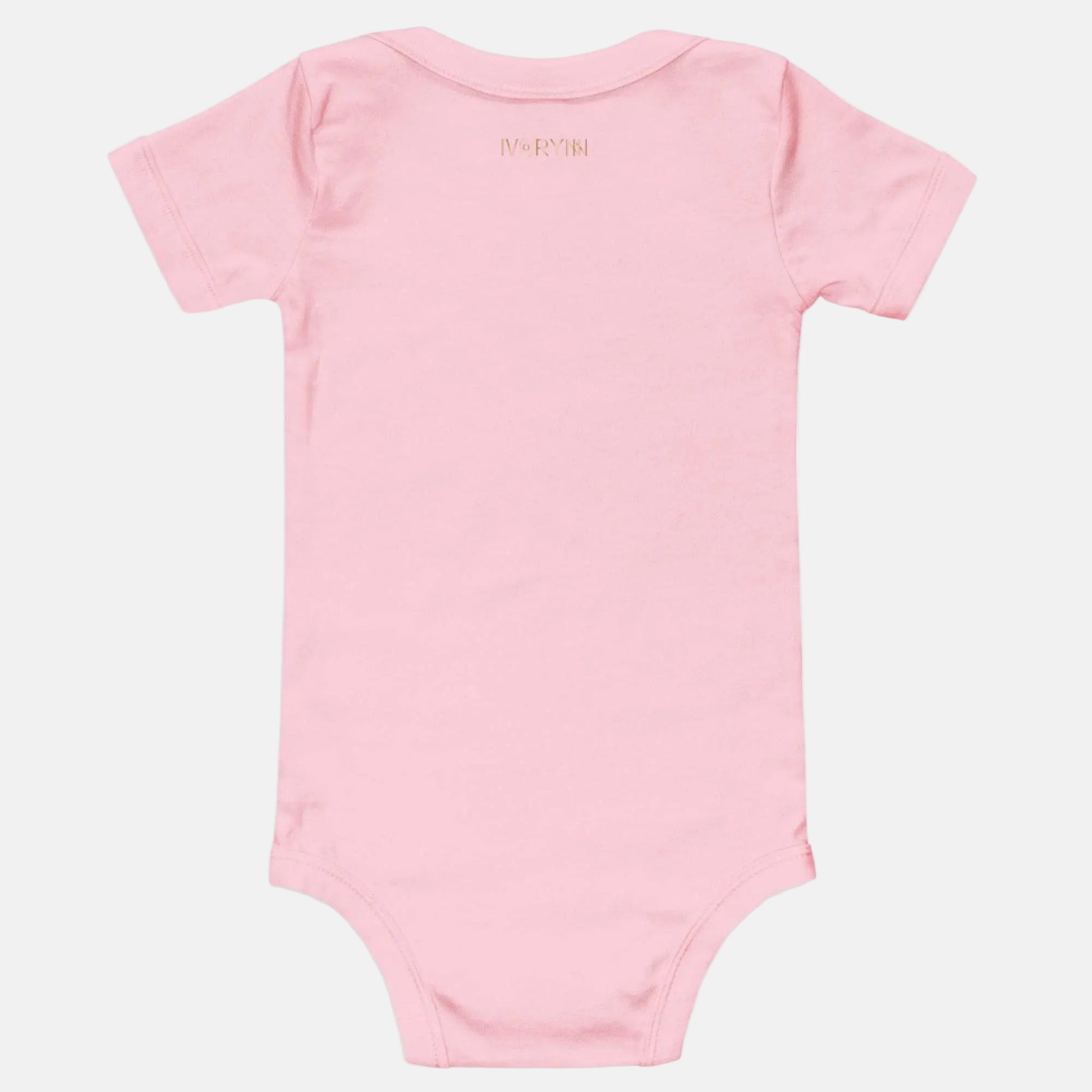 Baby short sleeve Pink one piece - IVORYNN