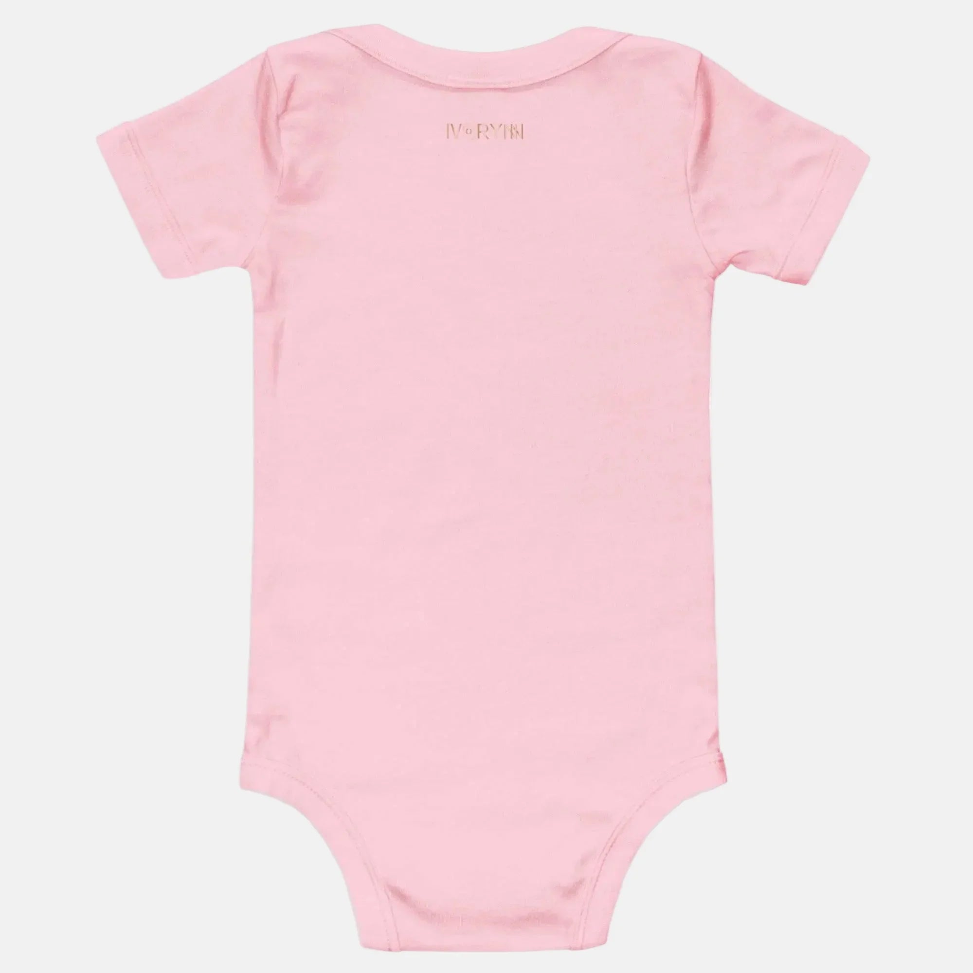 Baby short sleeve Pink one piece - IVORYNN