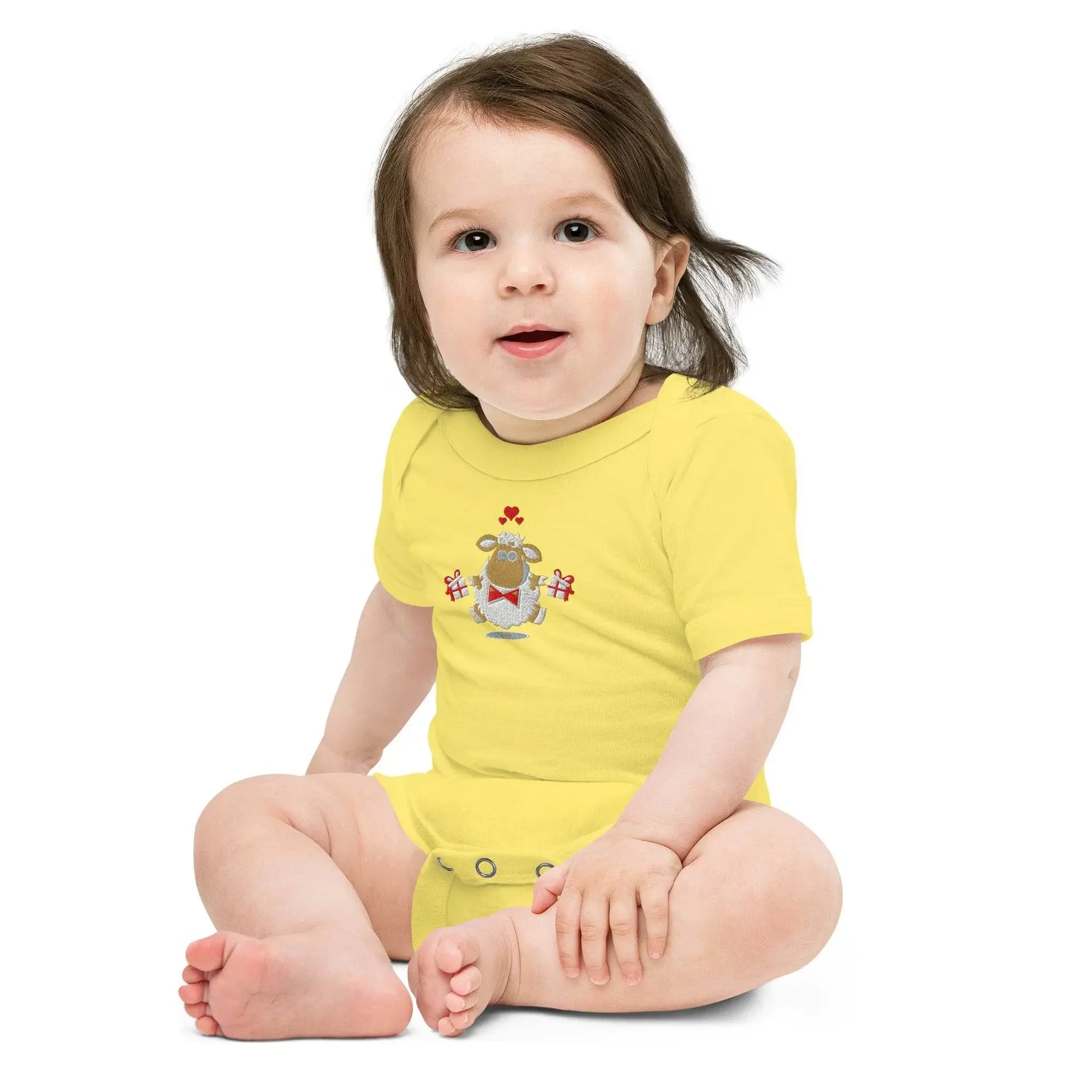 Baby short sleeve Yallow one piece - IVORYNN