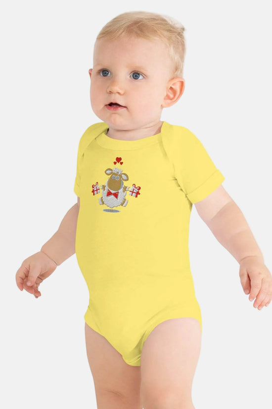 Baby short sleeve Yallow one piece - IVORYNN