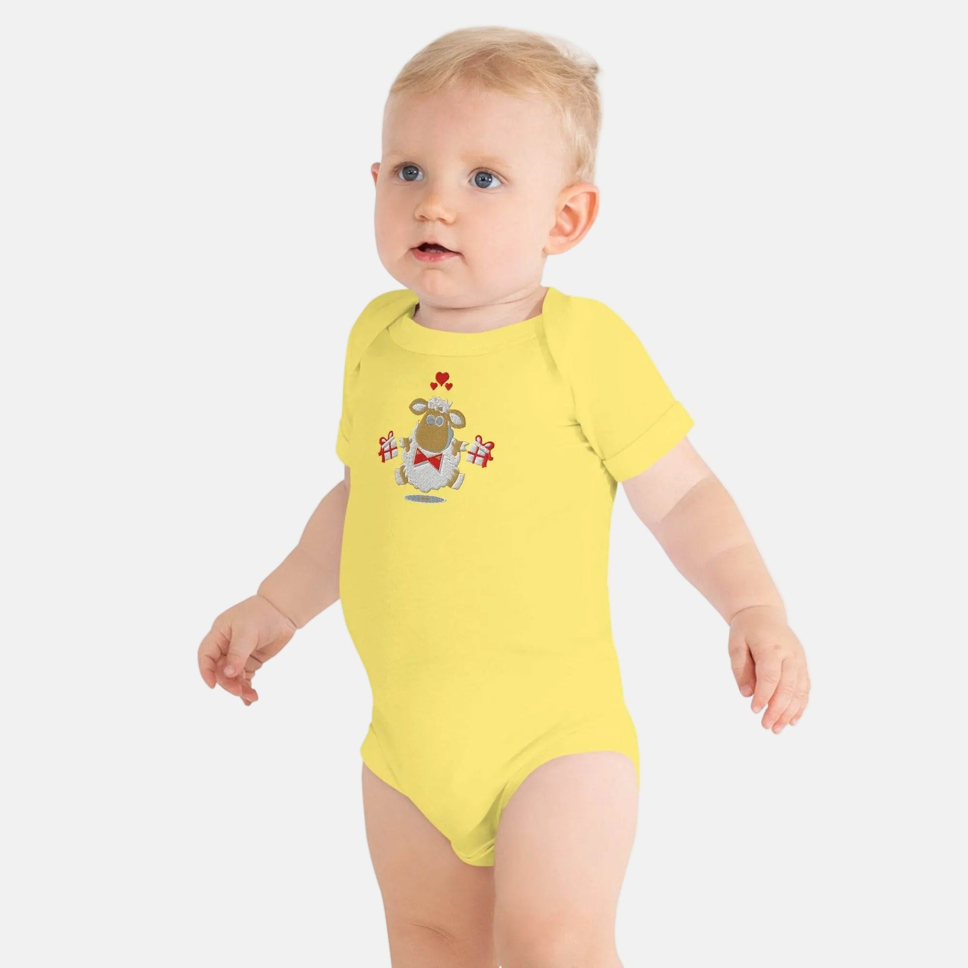 Baby short sleeve Yallow one piece - IVORYNN