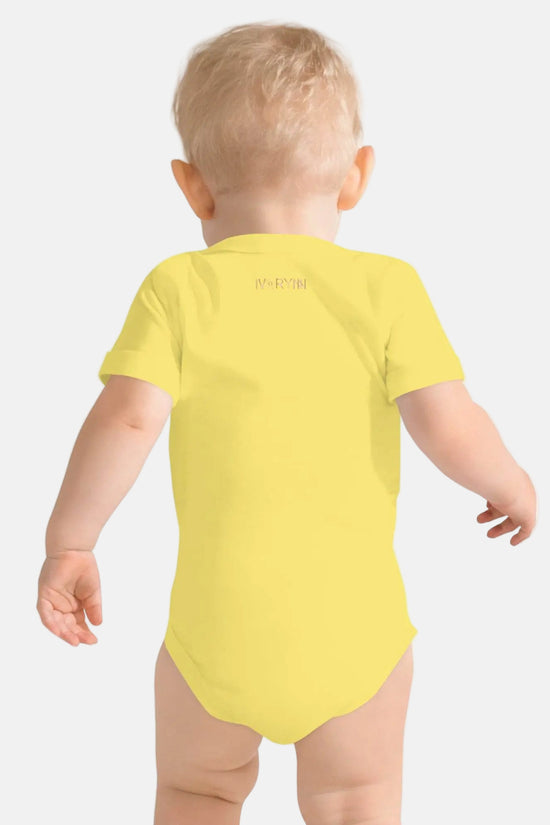 Baby short sleeve Yallow one piece - IVORYNN