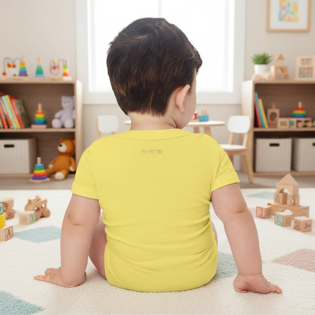 Baby short sleeve Yallow one piece - IVORYNN