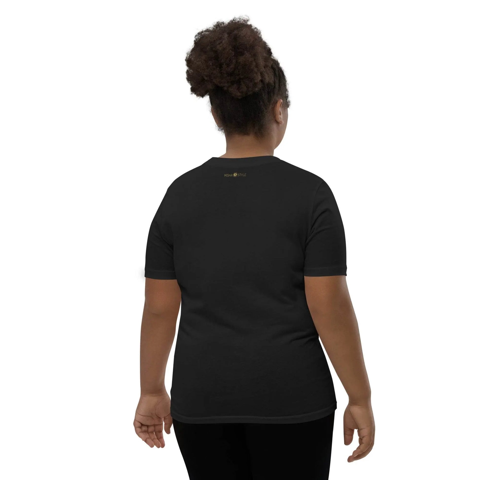 Belly Laugh Youth Short Sleeve Black T-Shirt - IVORYNN