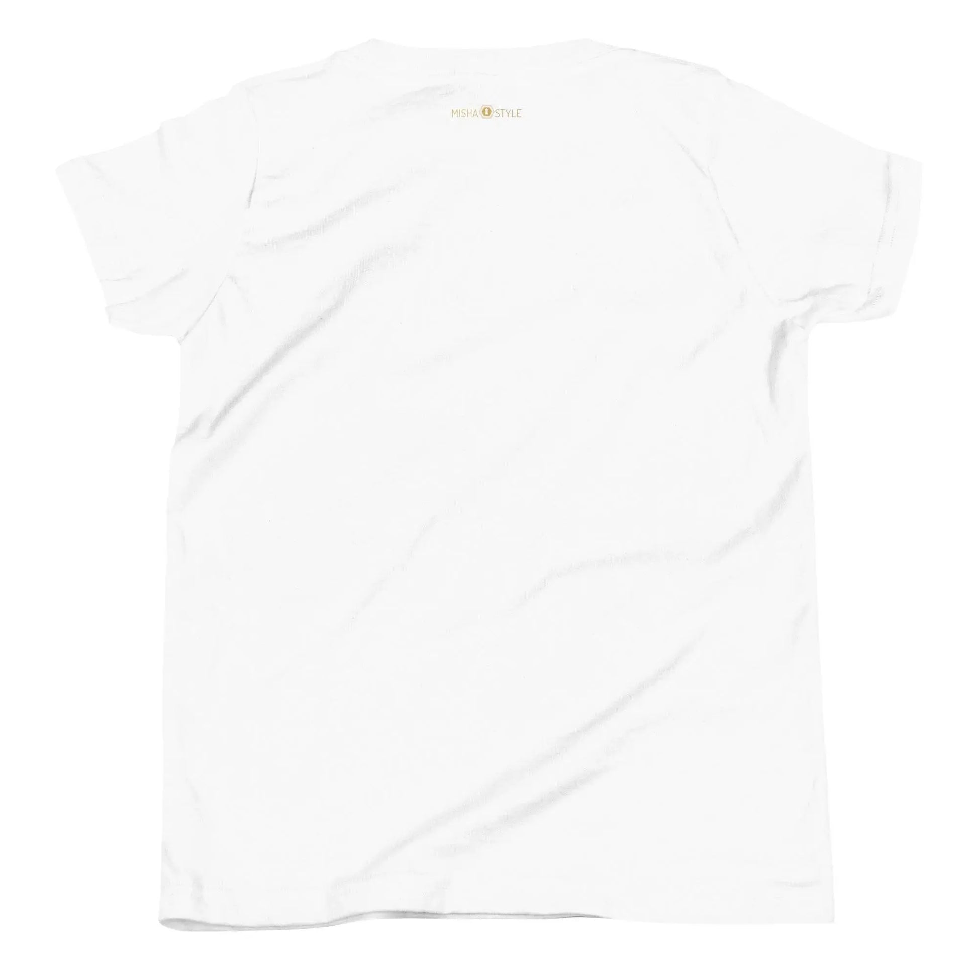 Belly Laugh Youth Short Sleeve Green and white T-Shirt - IVORYNN