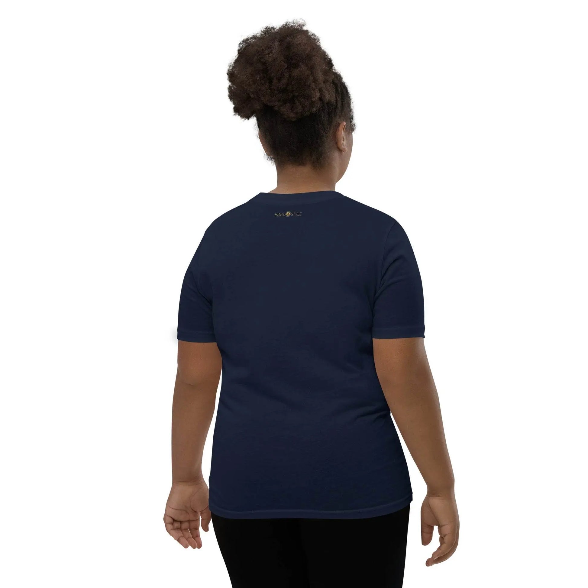 Belly Laugh Youth Short Sleeve Royal Navy T-Shirt - IVORYNN