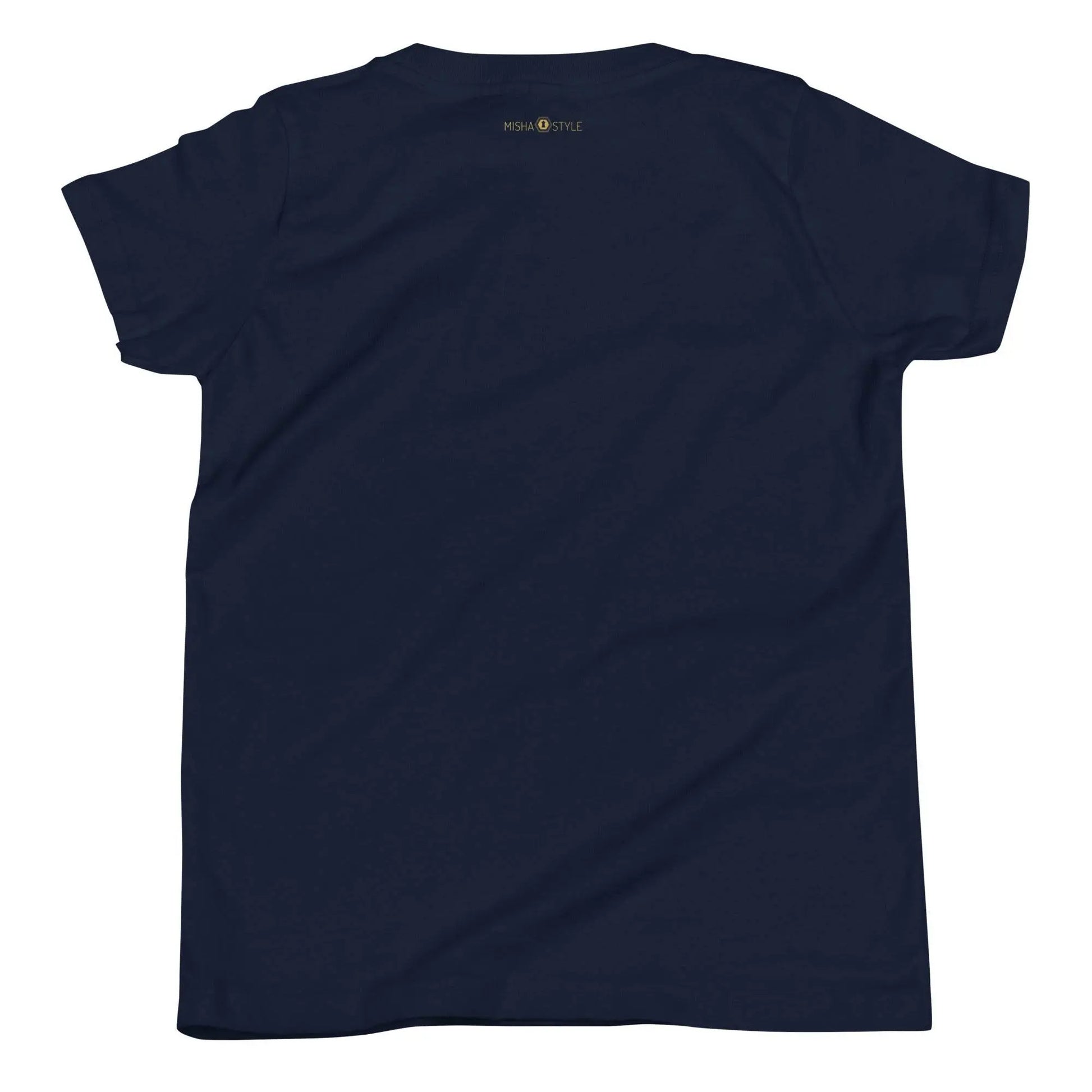Belly Laugh Youth Short Sleeve Royal Navy T-Shirt - IVORYNN