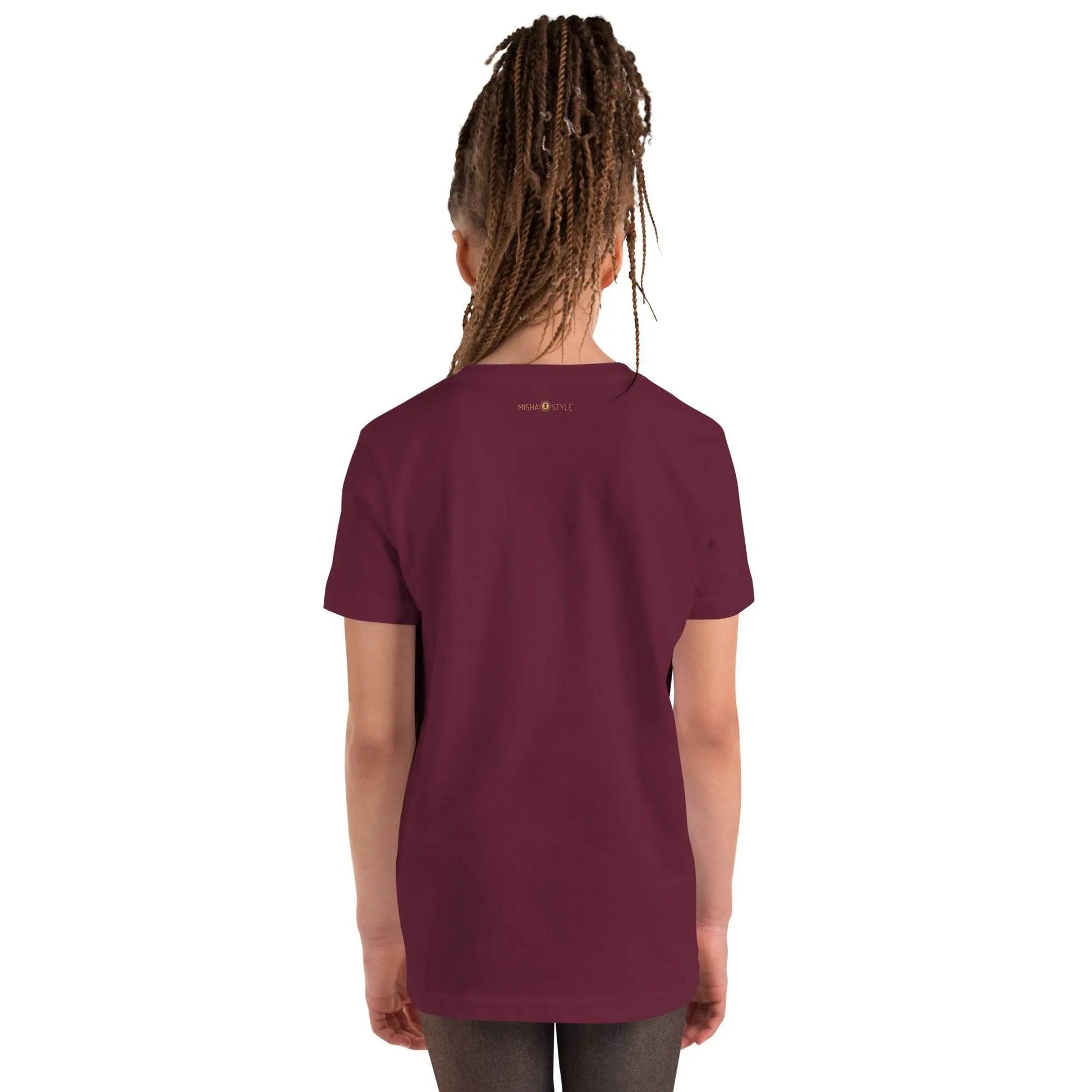 Belly Laugh Youth Short Sleeve Three Red T-Shirt - IVORYNN