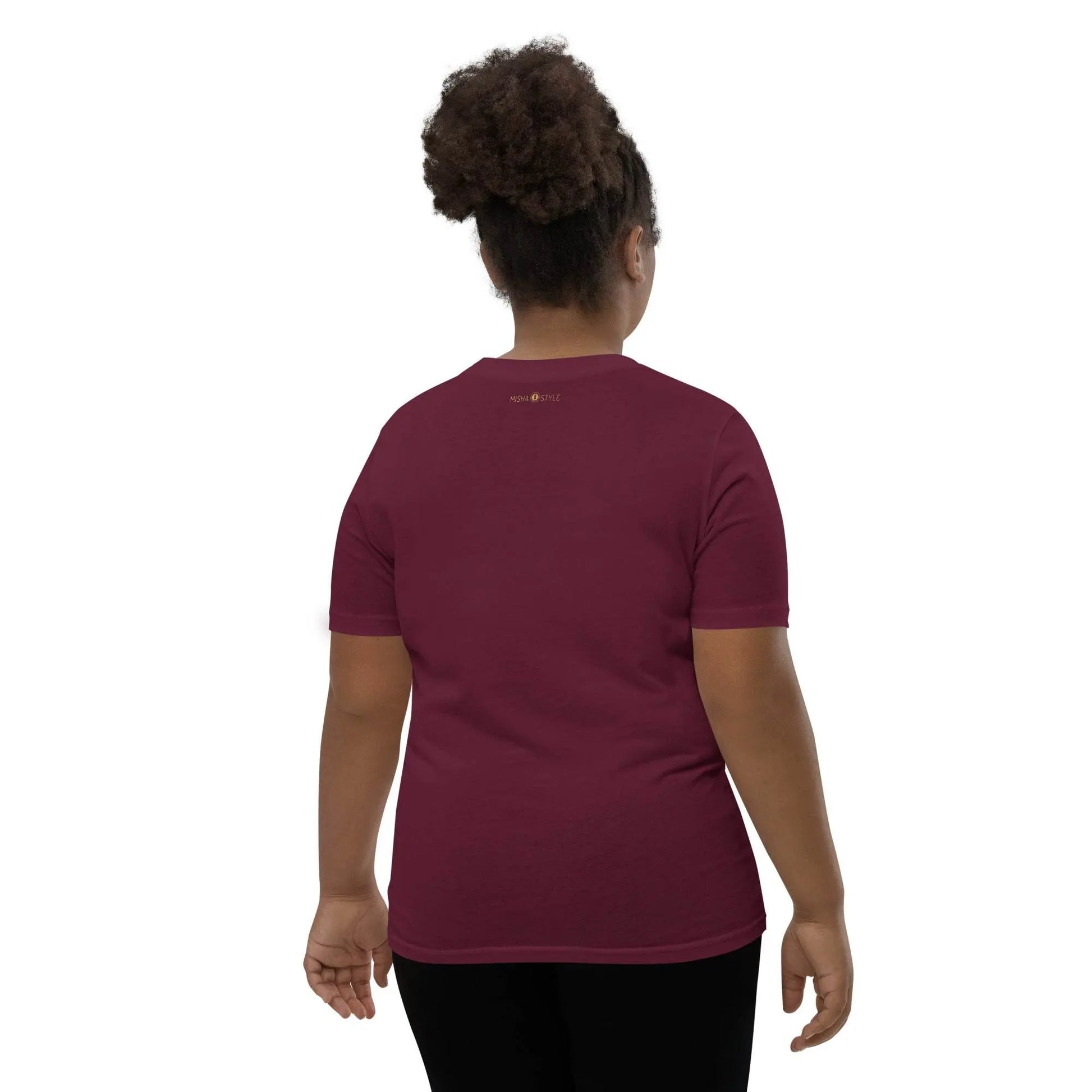 Belly Laugh Youth Short Sleeve Three Red T-Shirt - IVORYNN