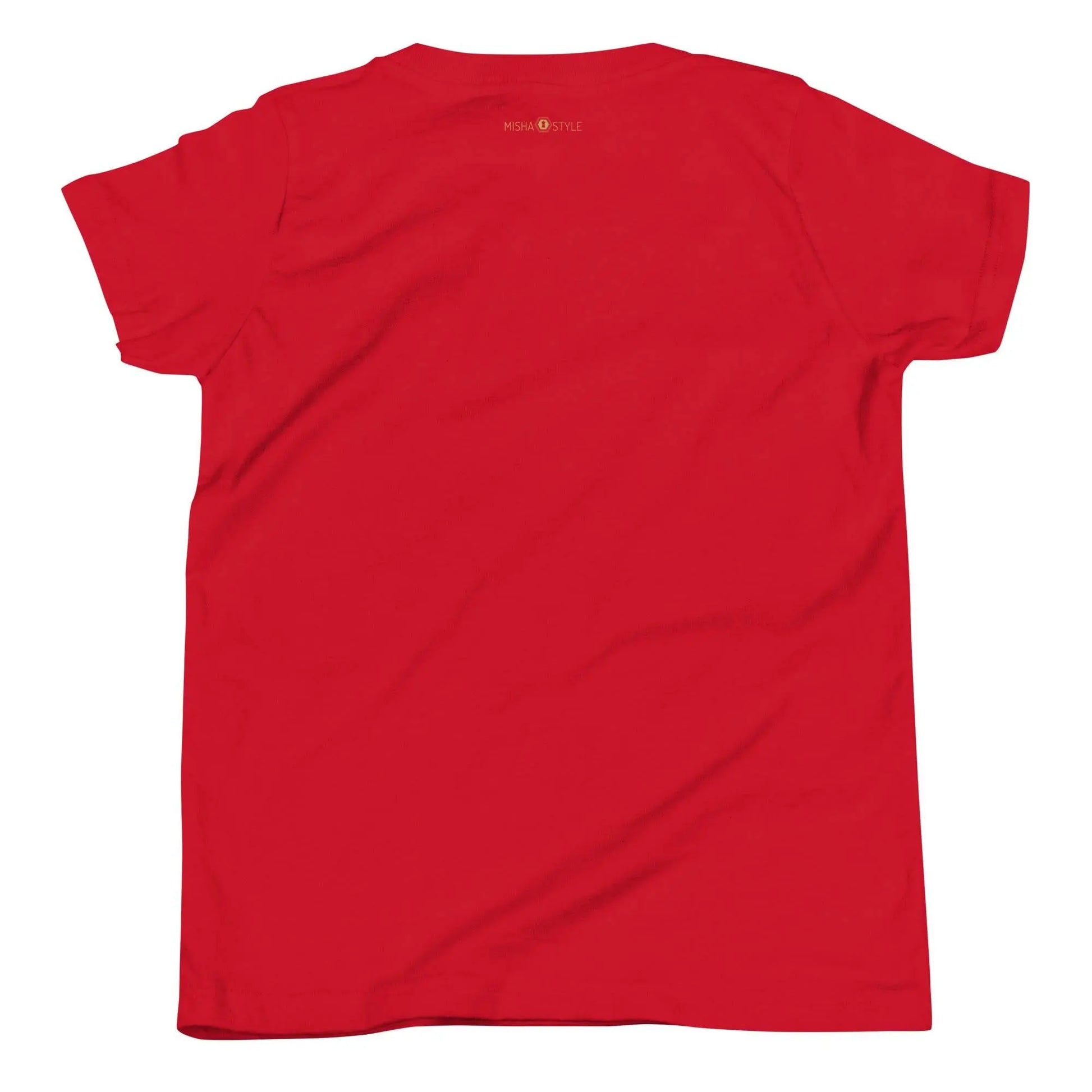 Belly Laugh Youth Short Sleeve Three Red T-Shirt - IVORYNN