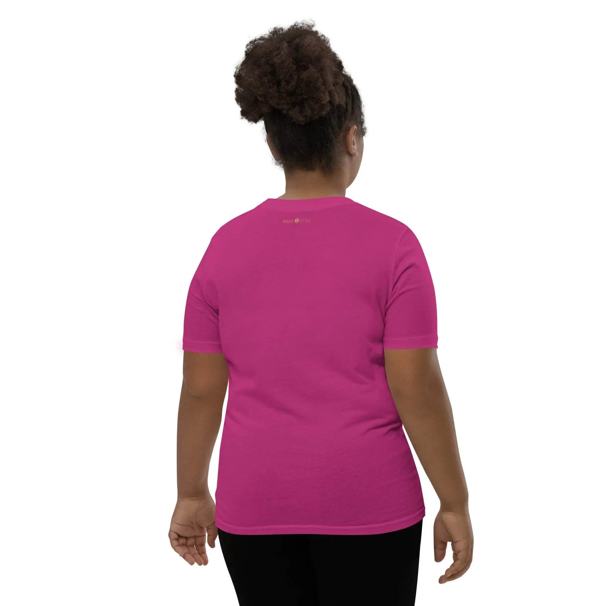 Belly Laugh Youth Short Sleeve Three Red T-Shirt - IVORYNN