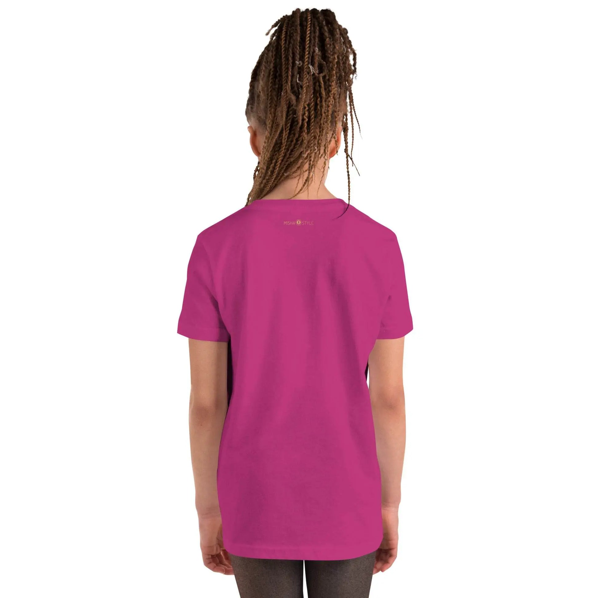 Belly Laugh Youth Short Sleeve Three Red T-Shirt - IVORYNN