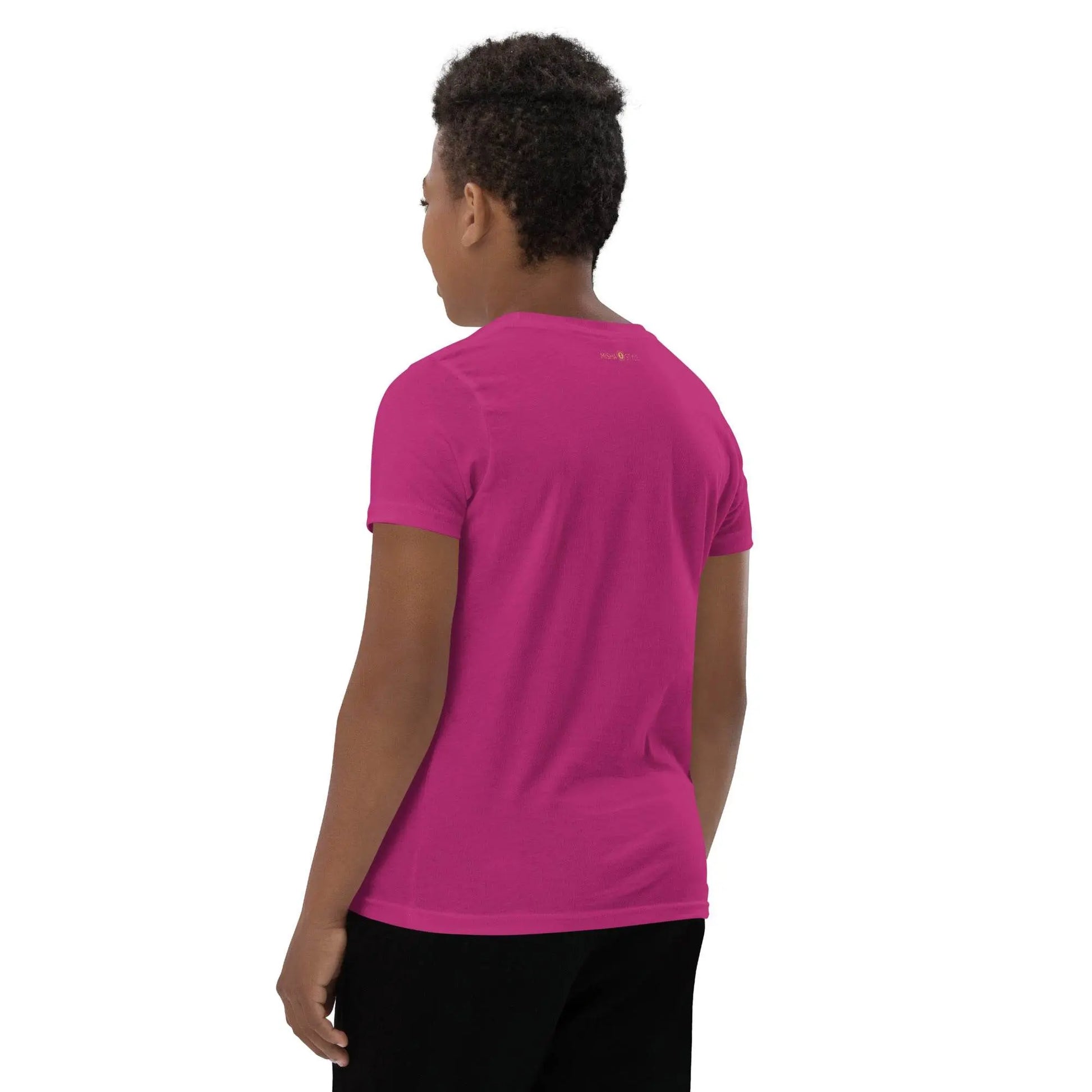 Belly Laugh Youth Short Sleeve Three Red T-Shirt - IVORYNN