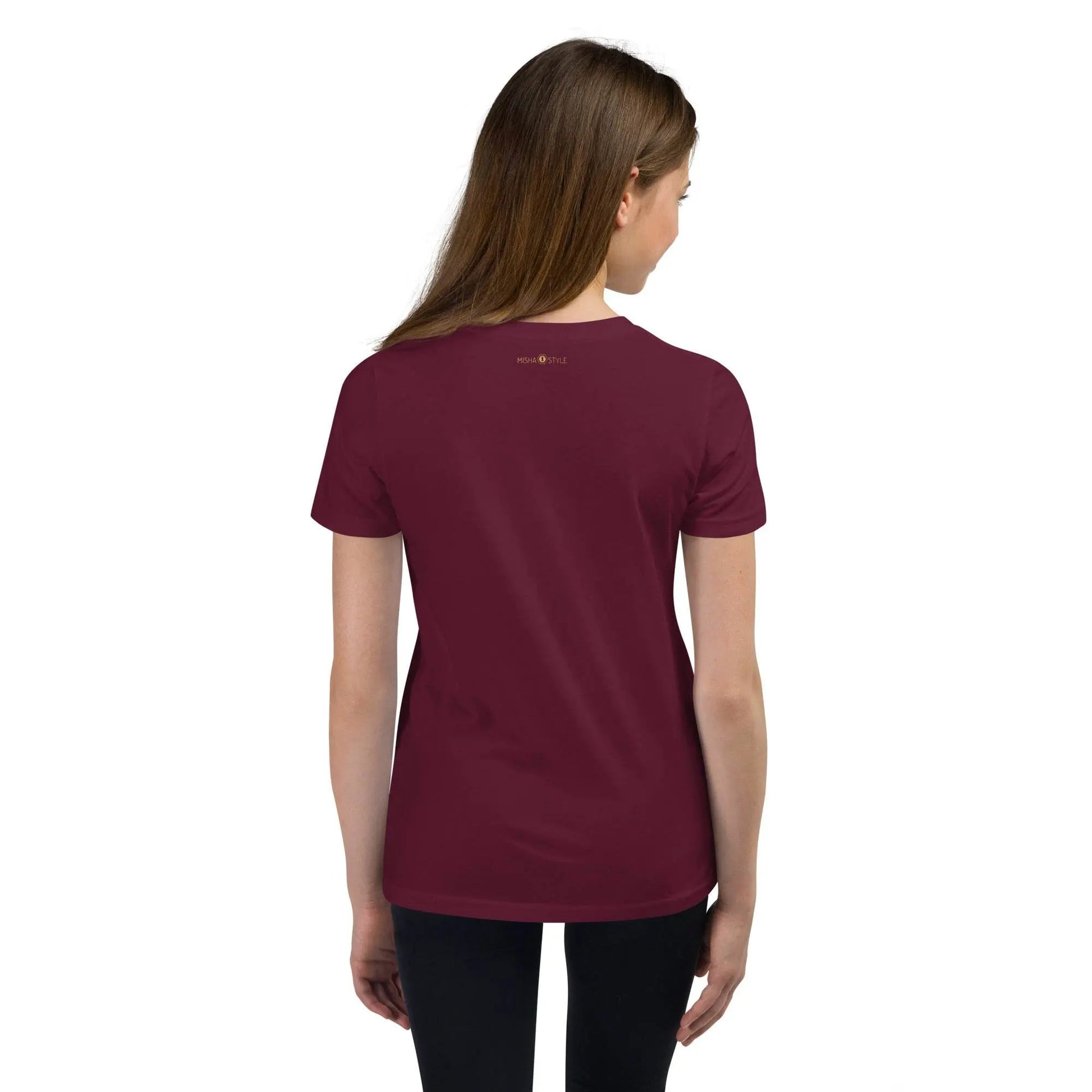Belly Laugh Youth Short Sleeve Three Red T-Shirt - IVORYNN