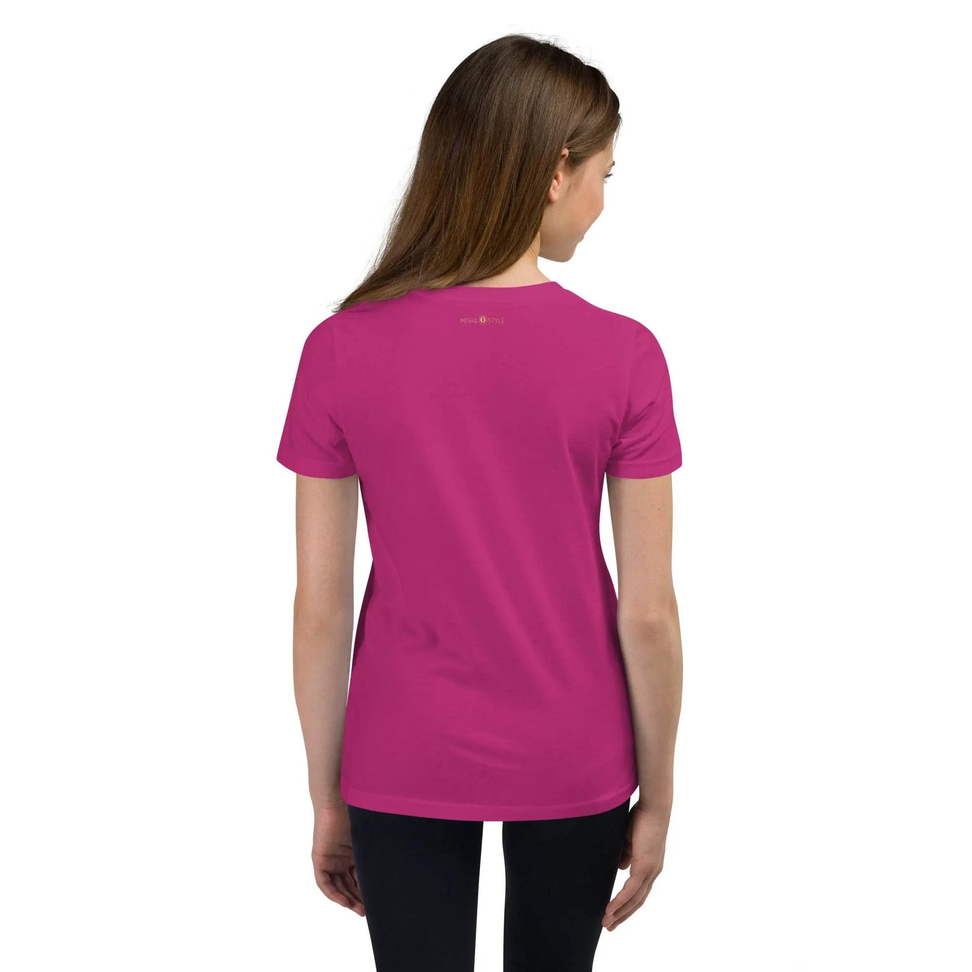 Belly Laugh Youth Short Sleeve Three Red T-Shirt - IVORYNN