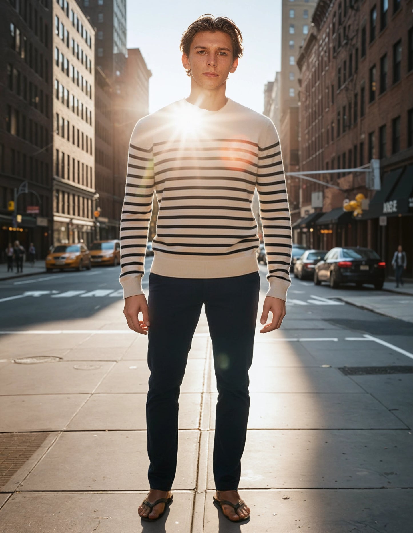 Comfortable Regular Fit Stretch Chino Pants