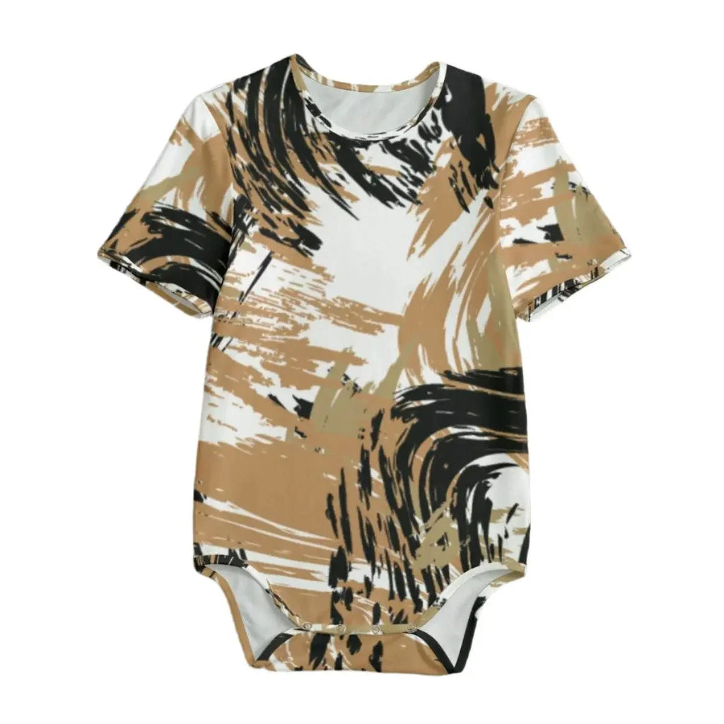 Brown Flavor Baby Bodysuits - IVORYNN