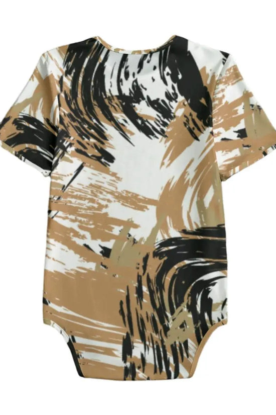 Brown Flavor Baby Bodysuits - IVORYNN