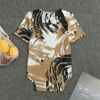 Brown Flavor Baby Bodysuits - IVORYNN