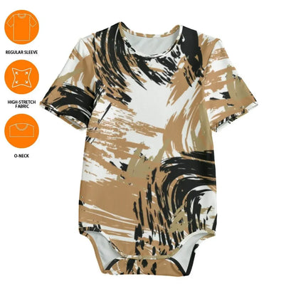 Brown Flavor Baby Bodysuits - IVORYNN