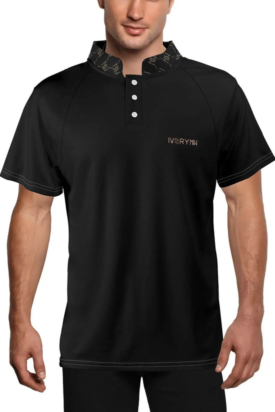 Button Up Golf Tennis Casual Business Polo Shirts - IVORYNN
