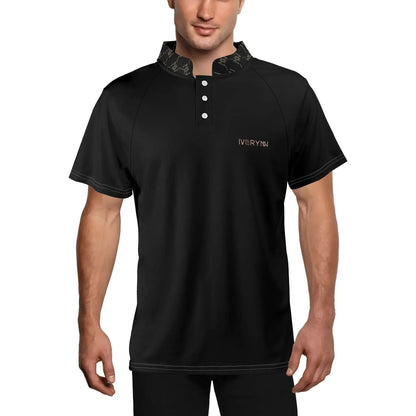 Button Up Golf Tennis Casual Business Polo Shirts - IVORYNN