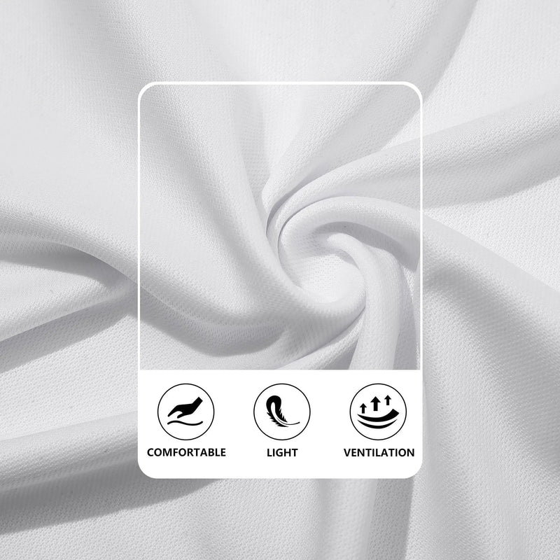 Button Up Golf Tennis Casual Business Polo Shirts - IVORYNN