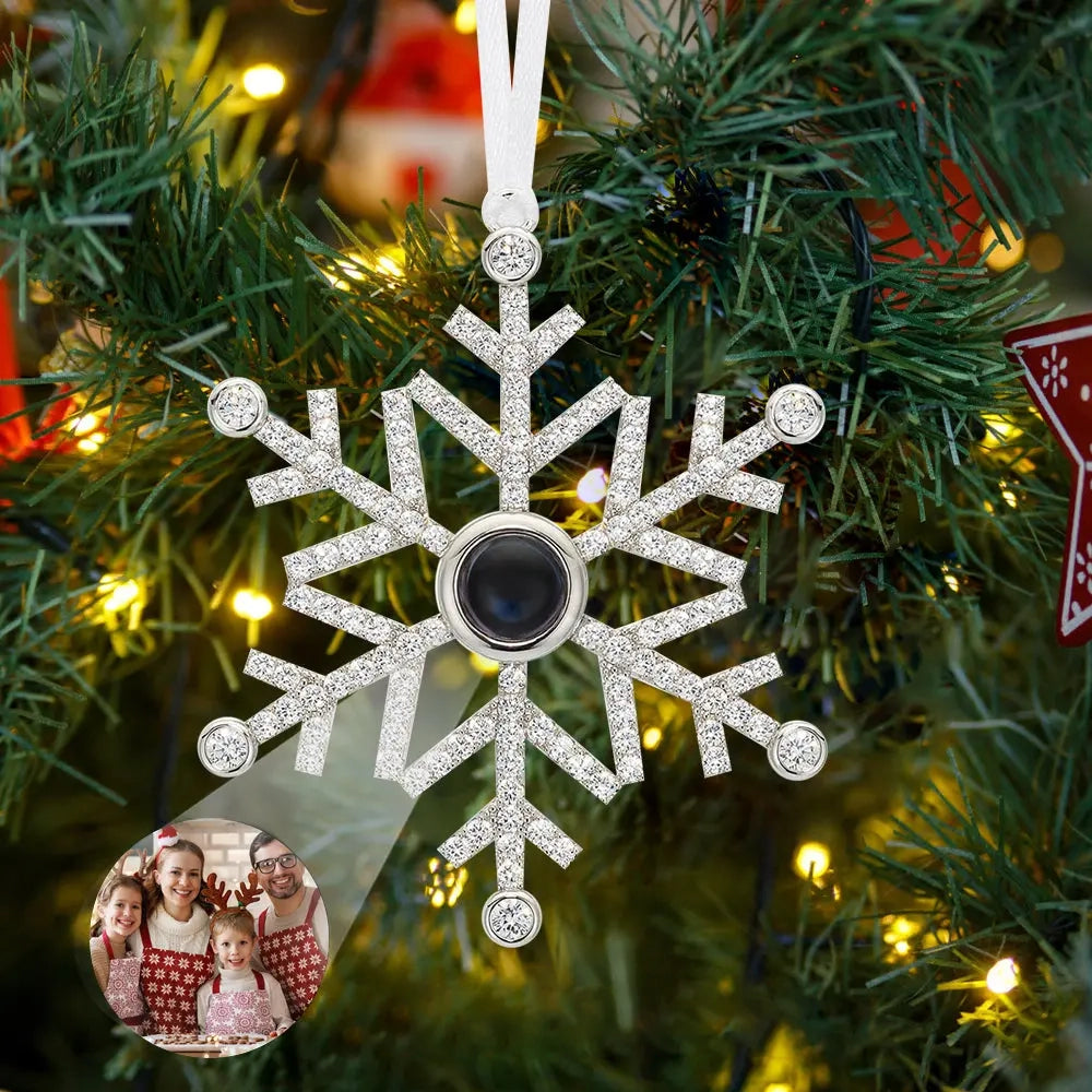 Personalized Snowflake Christmas Ornament