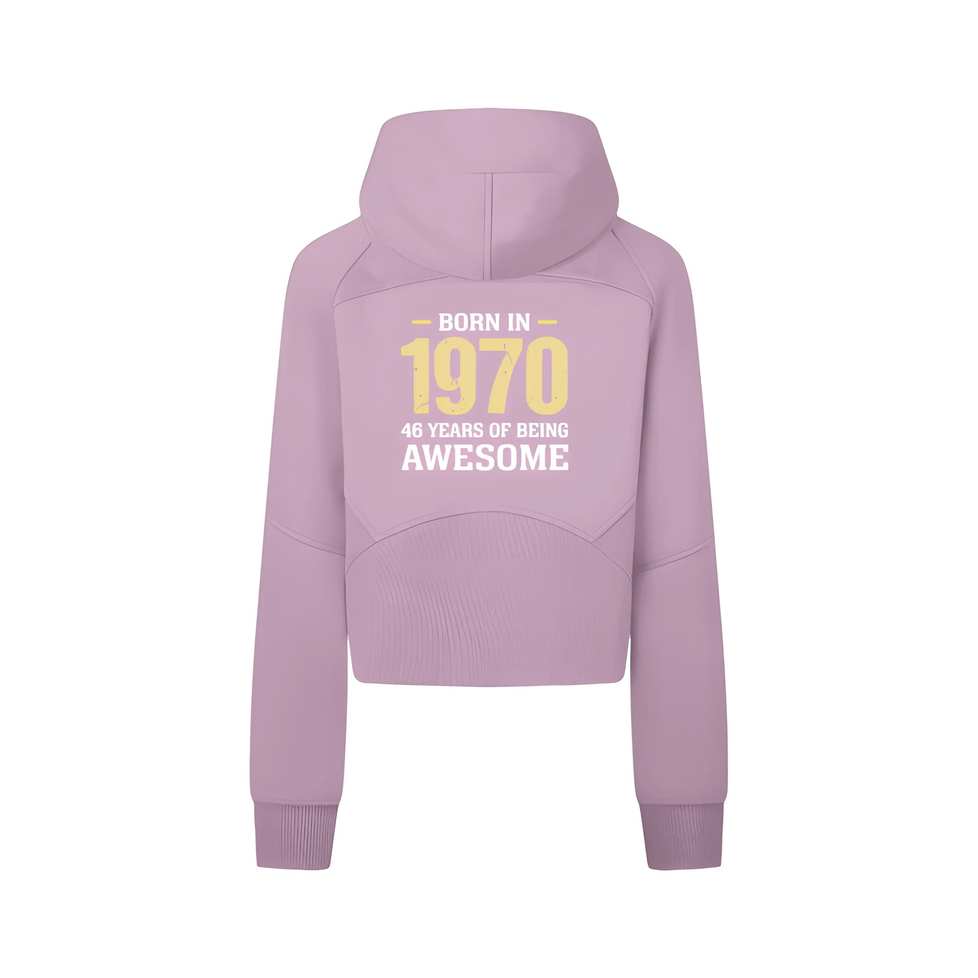 COWT Cropped Zip-Through Pink Sweatshirt - IVORYNN