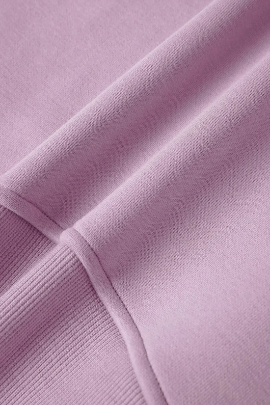 COWT Cropped Zip-Through Pink Sweatshirt - IVORYNN