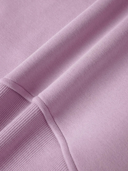 COWT Cropped Zip-Through Pink Sweatshirt - IVORYNN