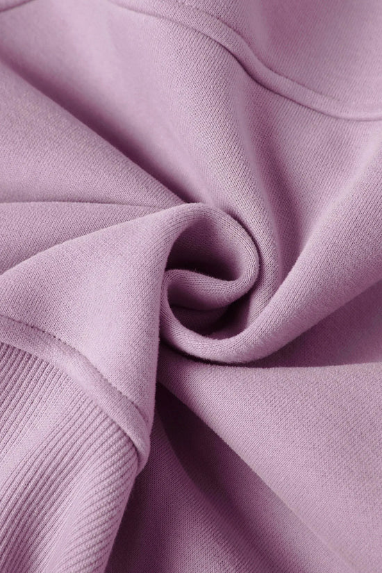 COWT Cropped Zip-Through Pink Sweatshirt - IVORYNN