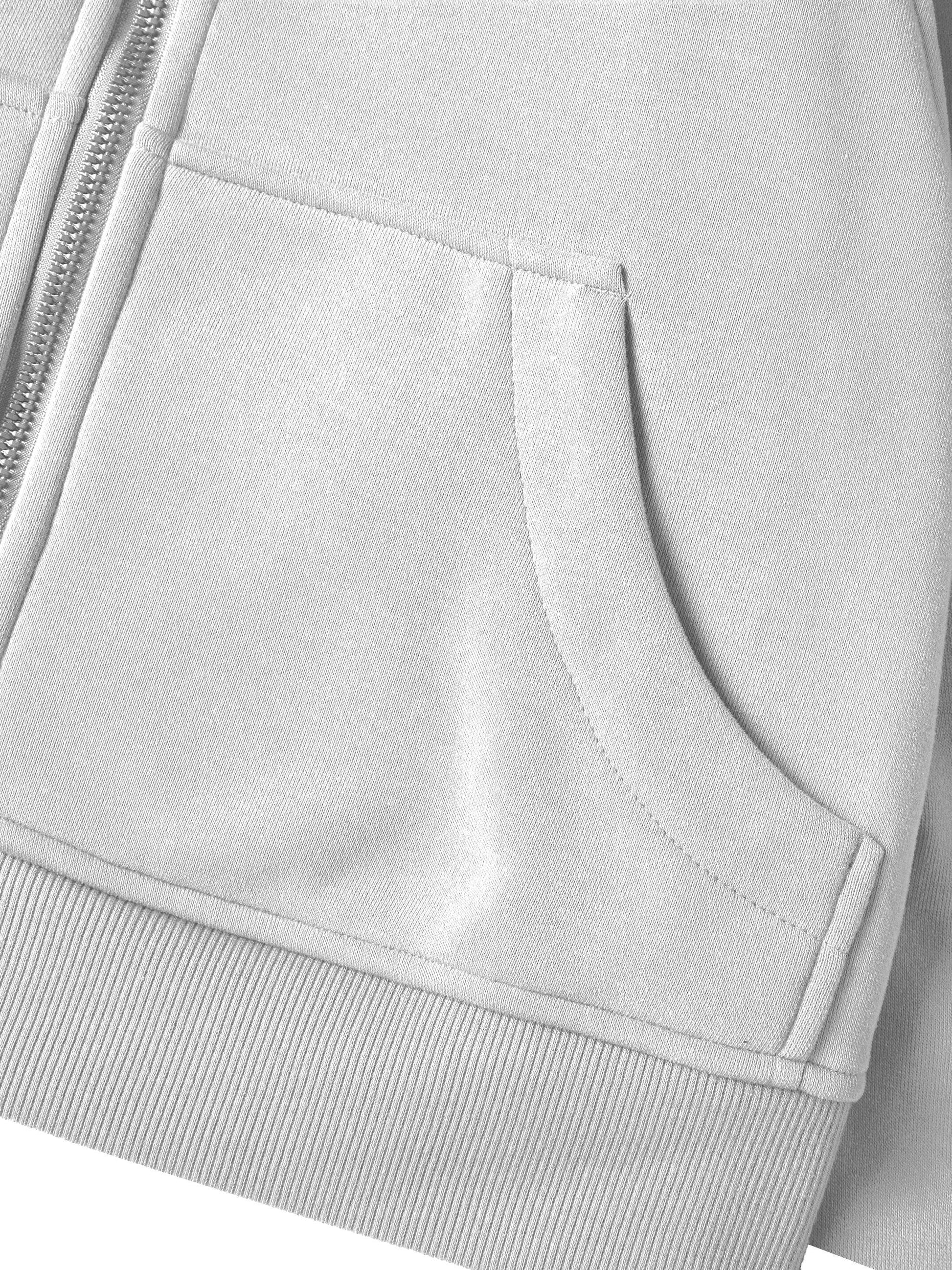 COWT Cropped Zip-Through Sweatshirt - IVORYNN