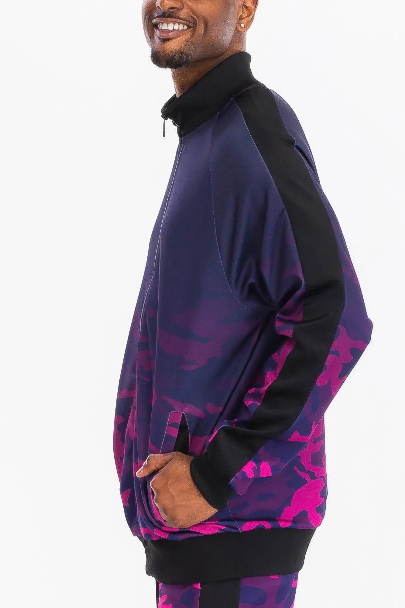 Camo Ombre Track Jacket - IVORYNN