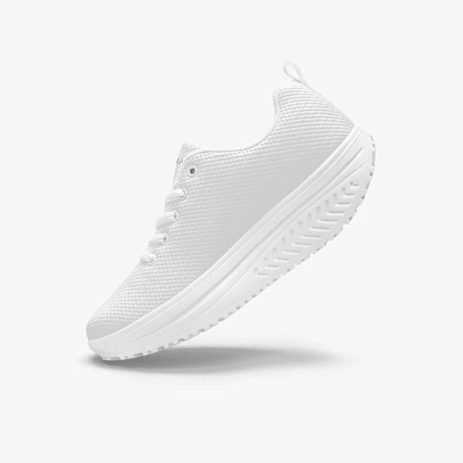 Casual Women’s Mesh Rocking Shoes - White - IVORYNN