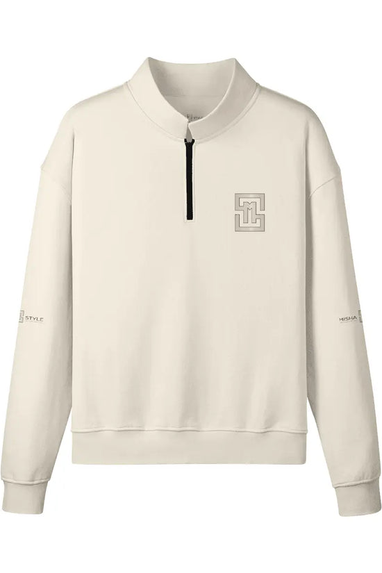 Ceaw Heavyweight Half-zip Sweatshirt - IVORYNN