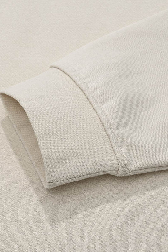 Ceaw Heavyweight Half-zip Sweatshirt - IVORYNN