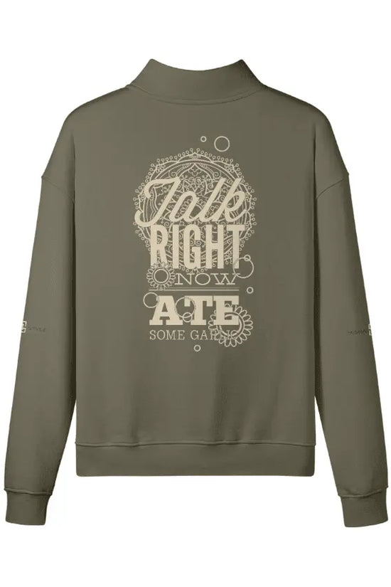 Ceaw Heavyweight Half-zip Sweatshirt - IVORYNN