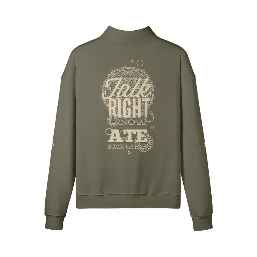 Ceaw Heavyweight Half-zip Sweatshirt - IVORYNN