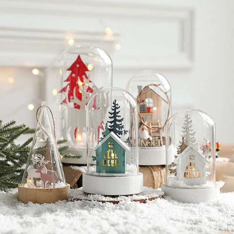 Christmas Decoration Reindeer Small Night Lamp - IVORYNN