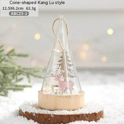 Christmas Decoration Reindeer Small Night Lamp - IVORYNN