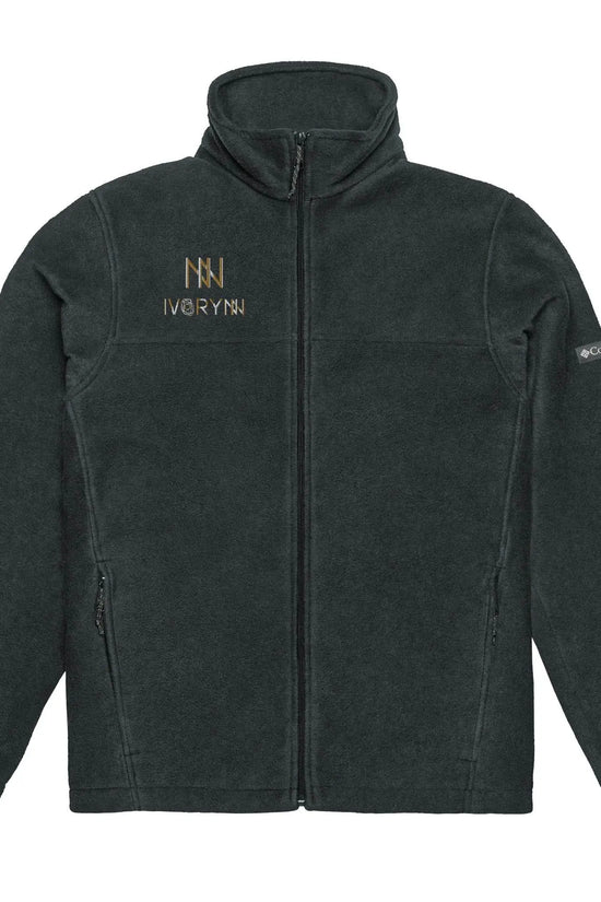 Classic Black Unisex Columbia Fleece Jacket - IVORYNN