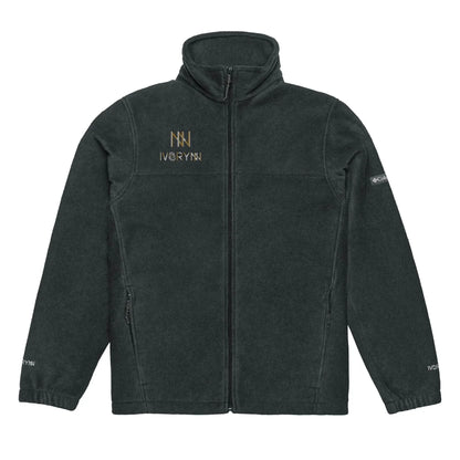 Classic Black Unisex Columbia Fleece Jacket - IVORYNN
