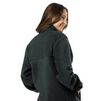 Classic Black Unisex Columbia Fleece Jacket - IVORYNN