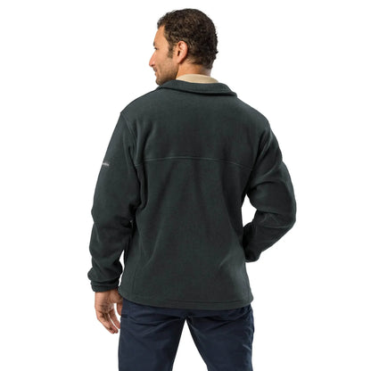 Classic Black Unisex Columbia Fleece Jacket - IVORYNN