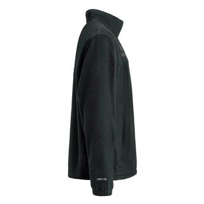 Classic Black Unisex Columbia Fleece Jacket - IVORYNN