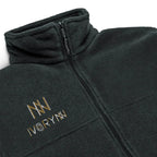 Classic Black Unisex Columbia Fleece Jacket - IVORYNN