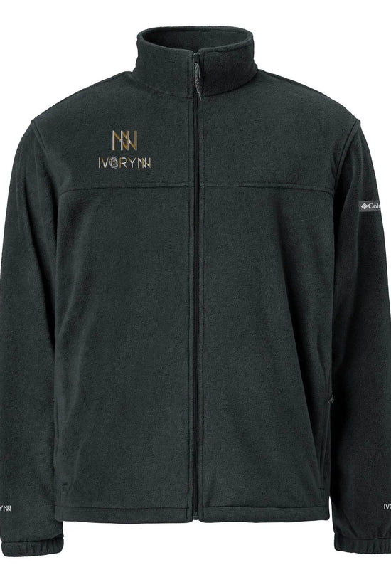 Classic Black Unisex Columbia Fleece Jacket - IVORYNN
