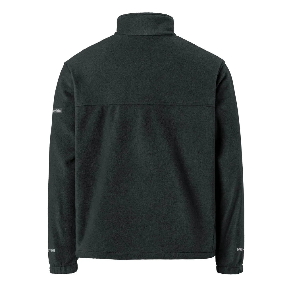 Classic Black Unisex Columbia Fleece Jacket - IVORYNN